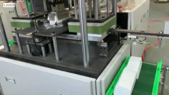 자동 일회용 PE 코팅 크래프트 종이 음식 식사 상자 도시락 제품 성형 기계 제작